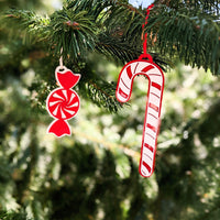 Candy Candy Cane Ornaments