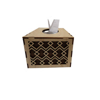 Diamond Patterned Tissue Box Cover