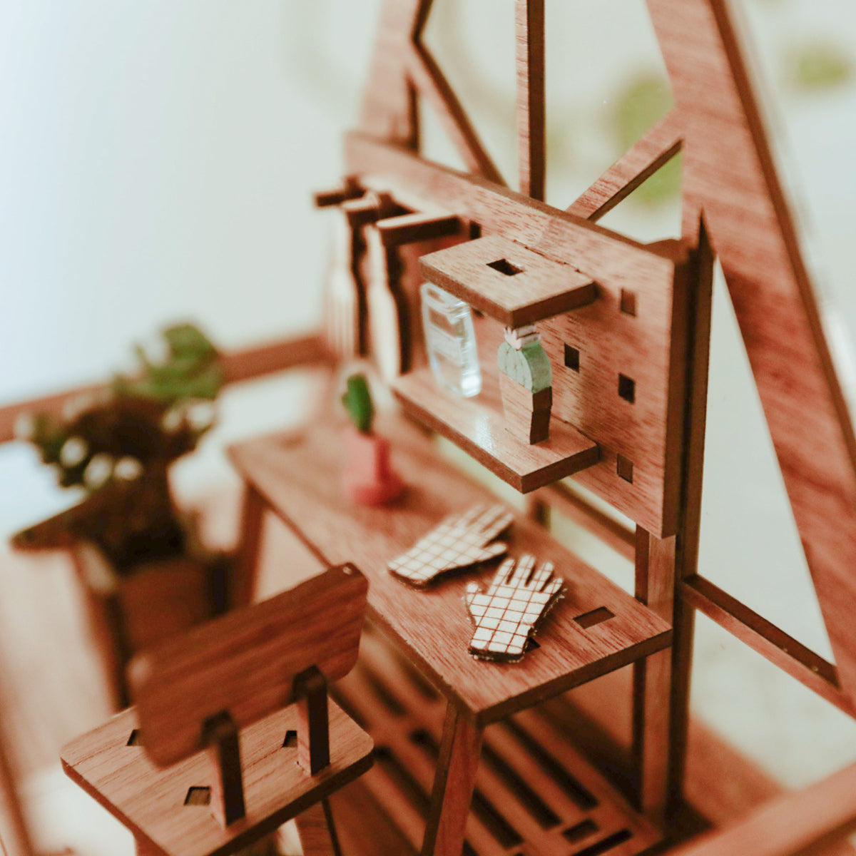 Modern A-Frame Mini Greenhouse Kit