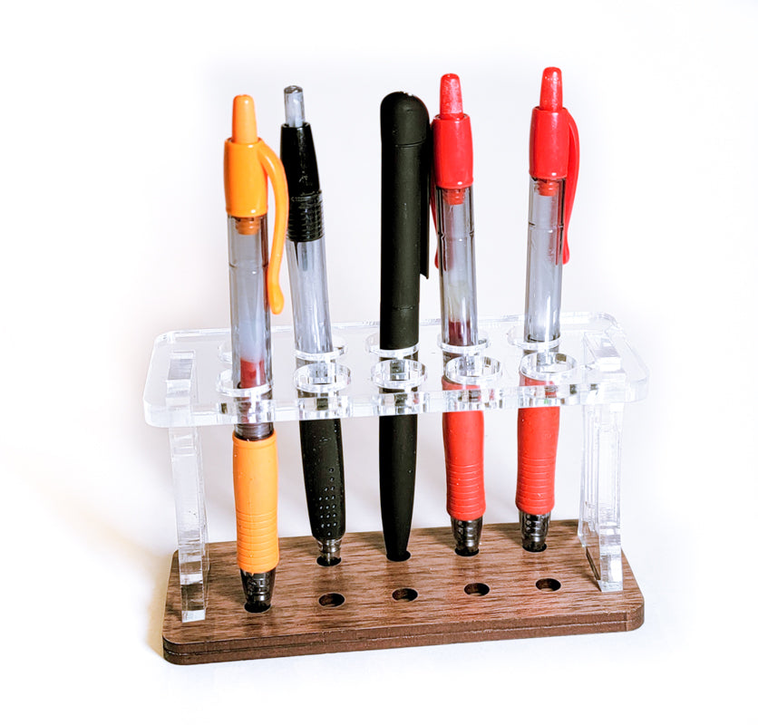 Desktop Upright Pen Holder – Glowforge Shop