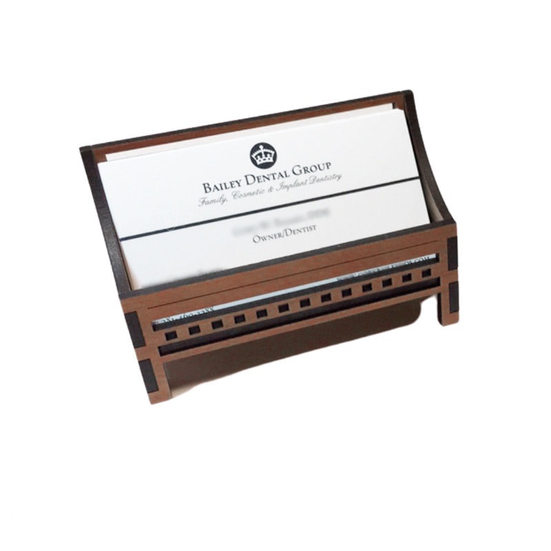 Bench Styled Business Card Holder