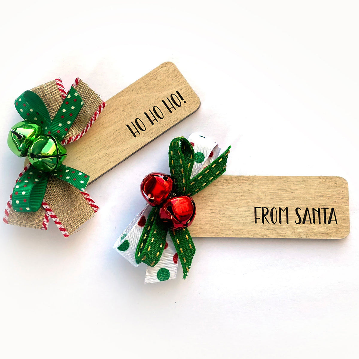 Set of 10 Christmas Pendant or Gift Tag