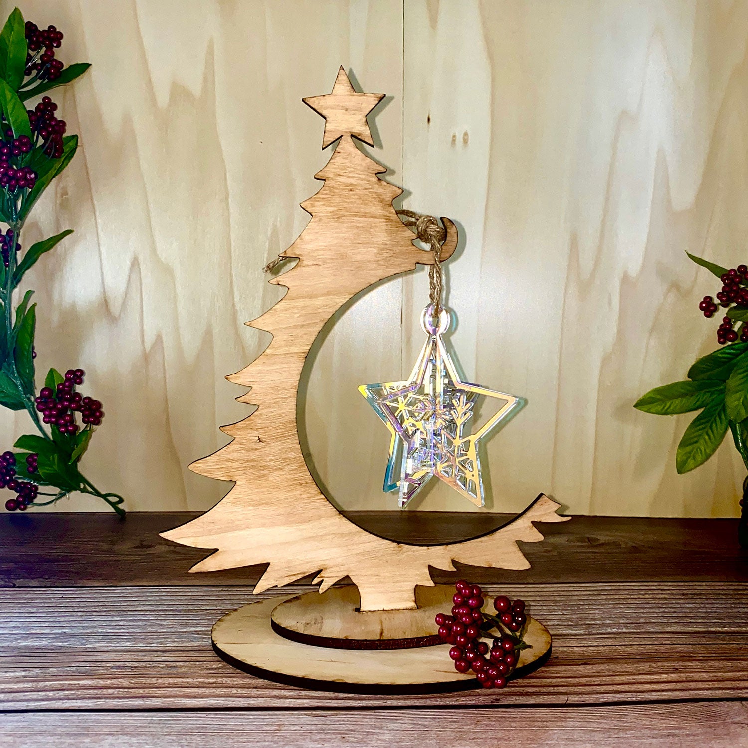 Christmas Tree Ornament Stand (Blank Version) – Glowforge Shop