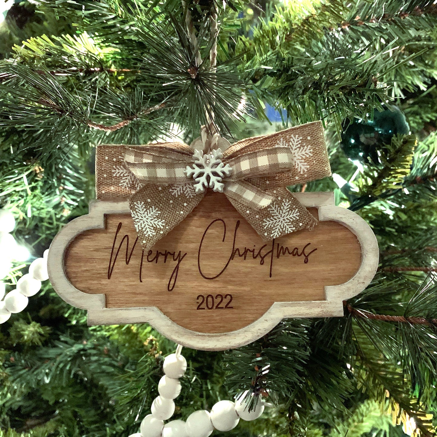 Christmas Tag Blanks Marquee and Round Tops Ornament and Gift Tags (Set of 8)