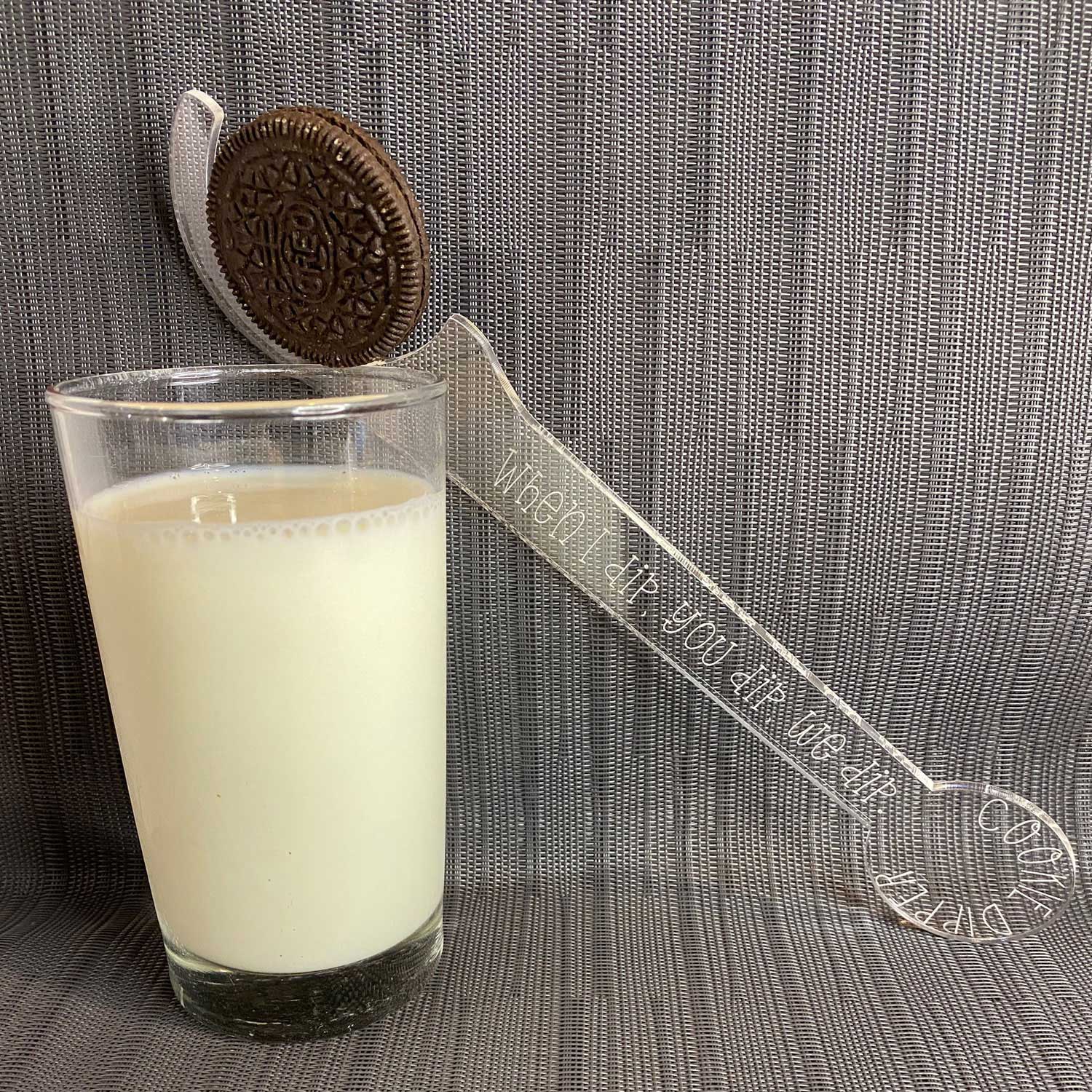 Cookie Dipper Spoon Personalized Cookies Cream Creme Milk Dip Dunk