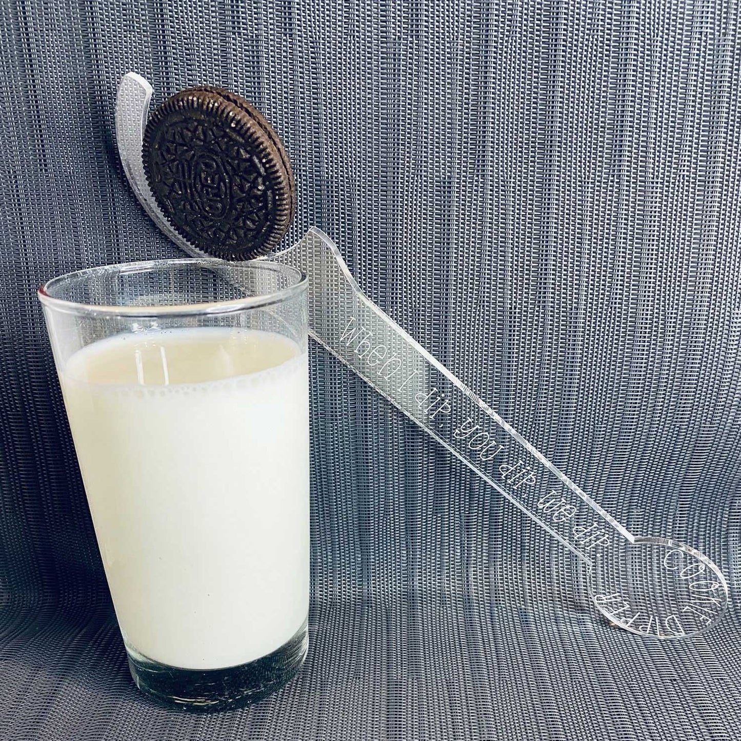 Cookie Dipping Milk Acrylic Spoon (Set of 3)