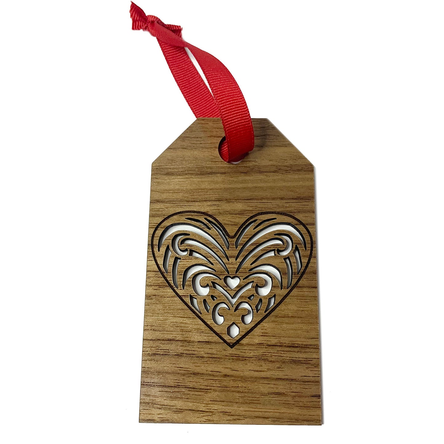 Customizable Heart Gift Tag