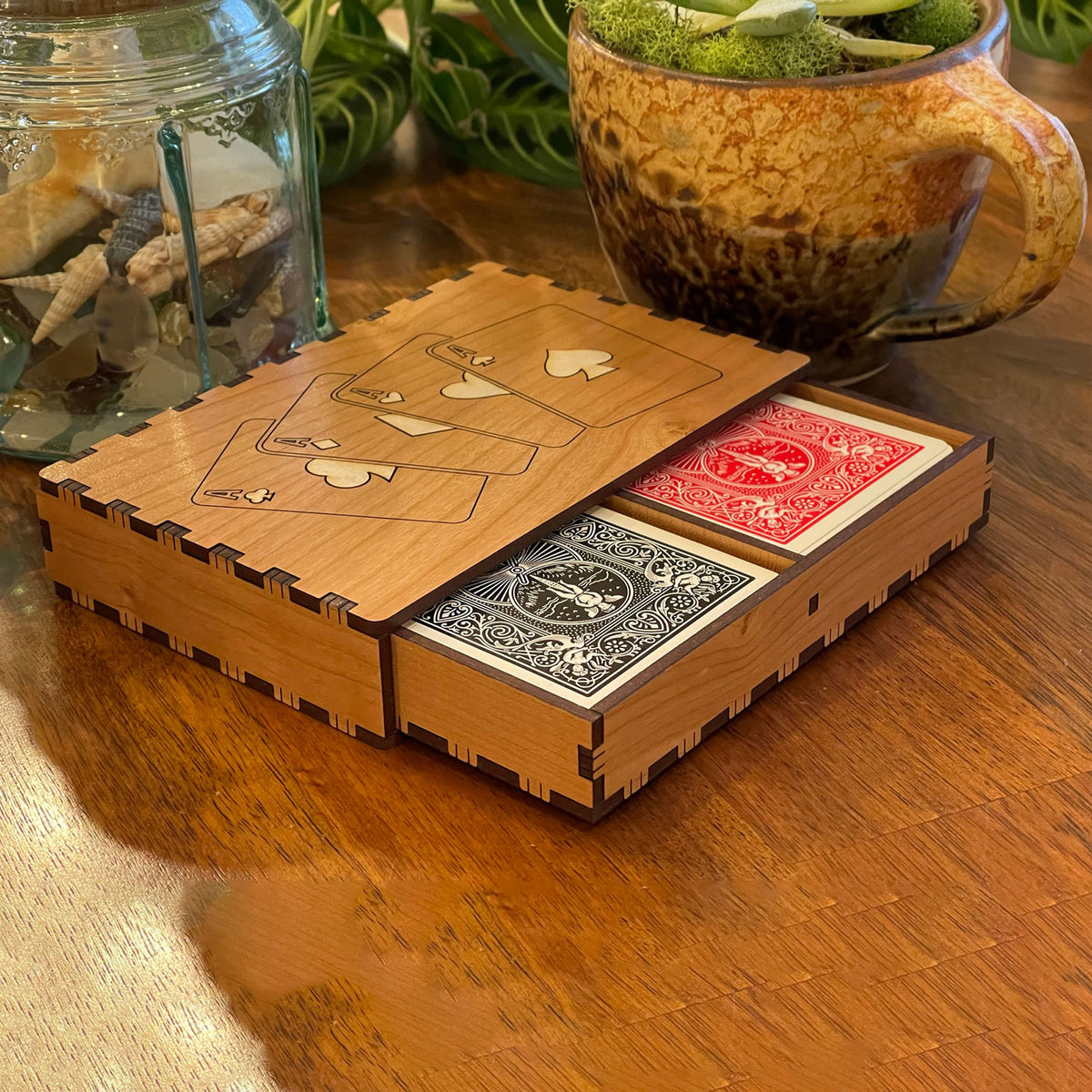 Customizable Playing Card Box - Double – Glowforge Shop