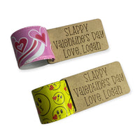 Customizable Slap Bracelet Party Holder Gift Tags (Set of 4)