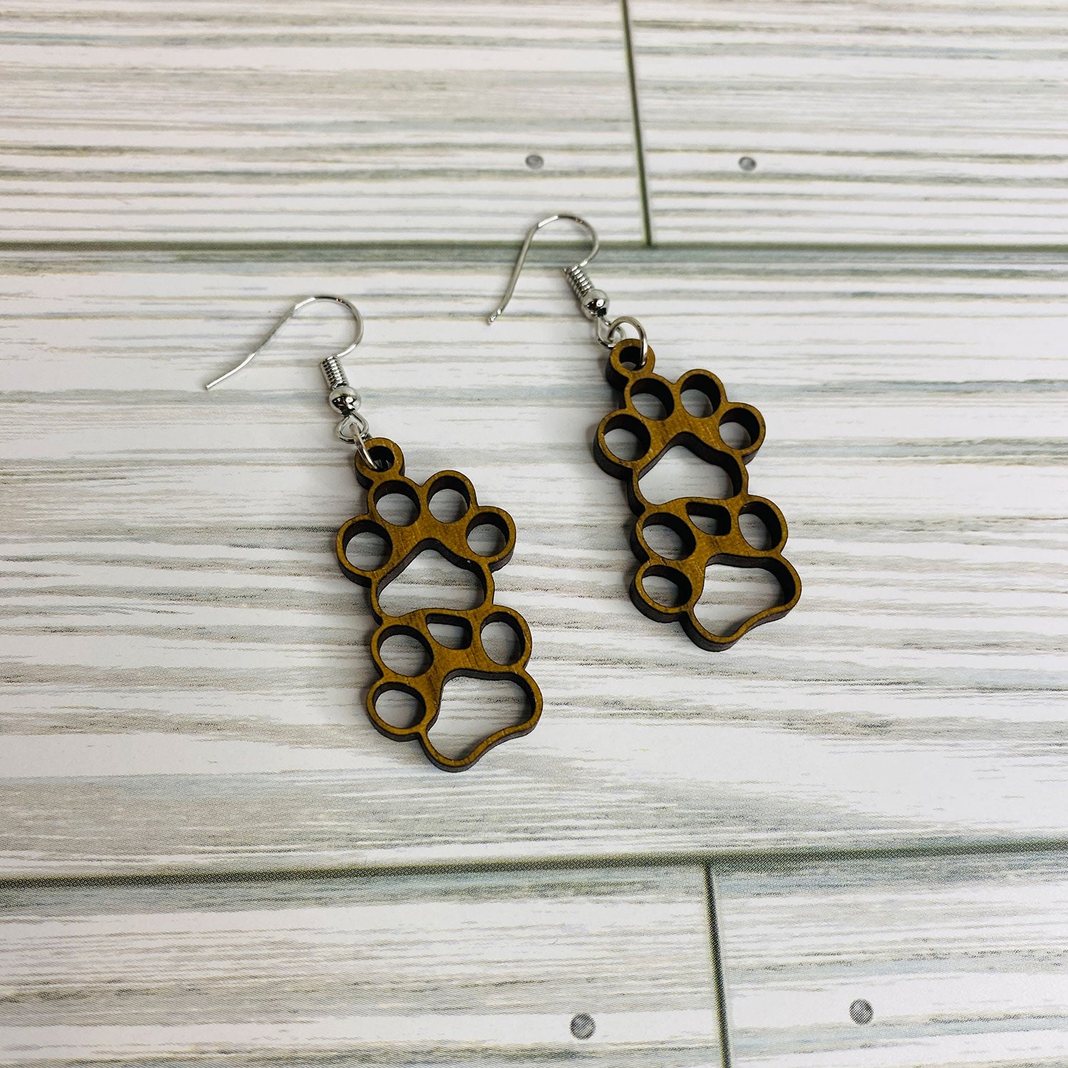 Paw earrings store