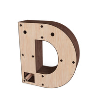 Light-up Marquee Letter Display "D"