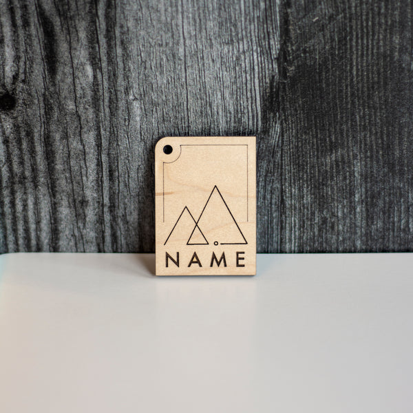 Minimalistic Name Card Gift Tag Shop
