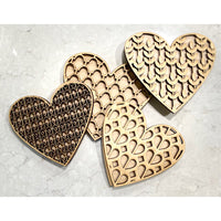 Decorative Moroccan Heart Tiles and Valentine Coasters