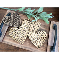 Decorative Moroccan Heart Tiles and Valentine Coasters