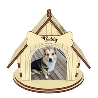 Dog House Photo Frame