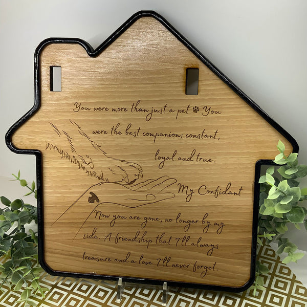 Dog Memorial Pet Collar Keepsake Frame Shop