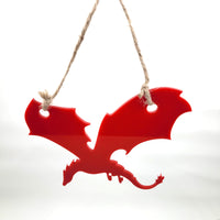 Flying Dragons Ornament