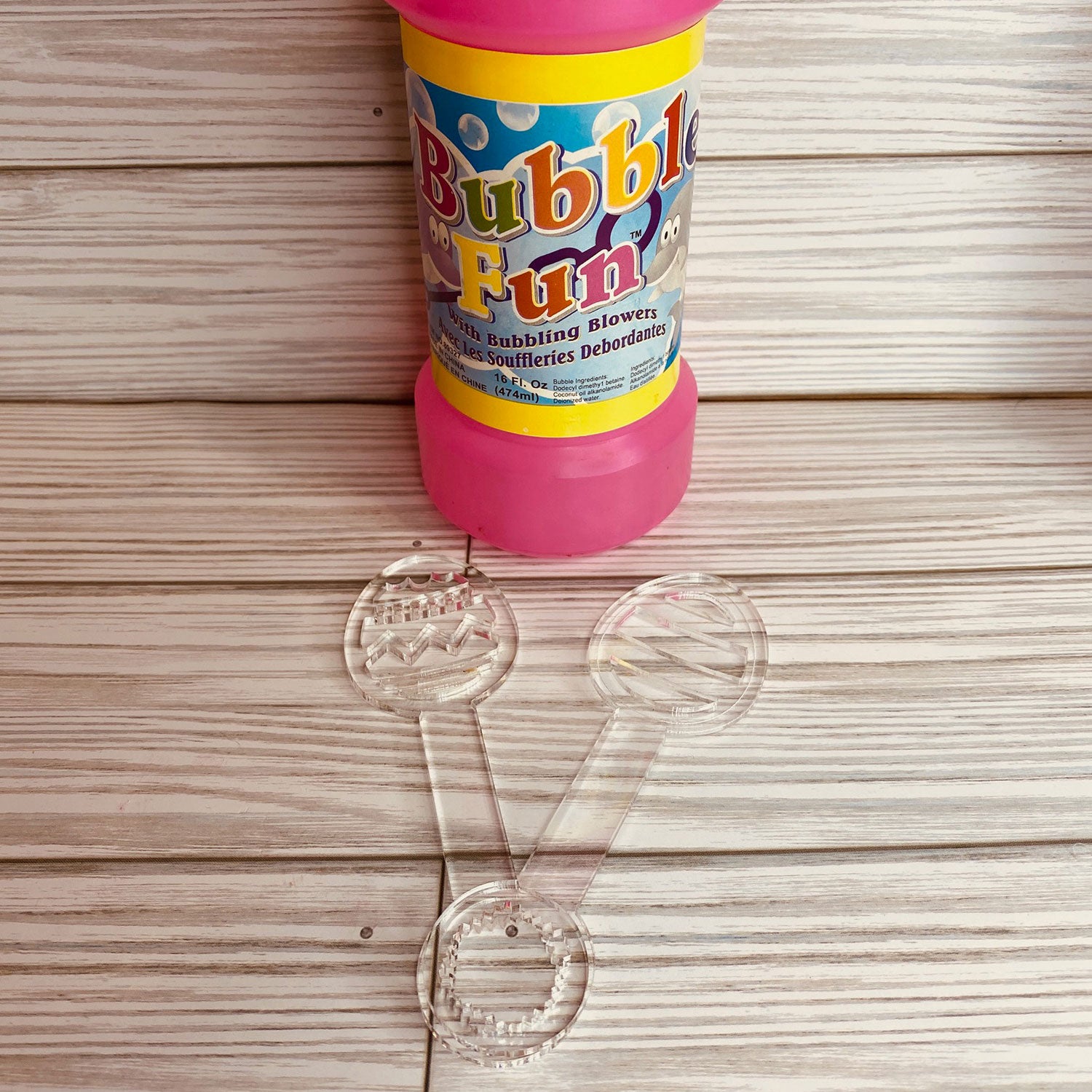 Bubble sales wand sticks