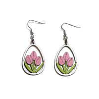 Easter Tulip Earrings