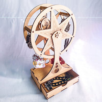 Ferris Wheel Earring Holder with Drawer