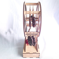 Ferris Wheel Earring Holder with Drawer