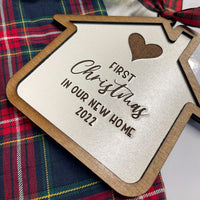 First Christmas In Our New Home 2022 | Christmas Ornament