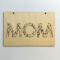 Floral MOM Photo Album Cover - Mother's Day Gift