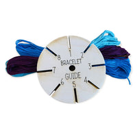 Friendship Bracelet Guide Kumihimo Wheel Loom Disc