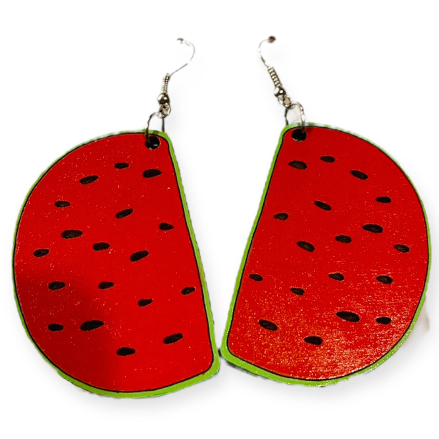 Fun Summer Watermelon Fruit Dangle Earrings – Glowforge Shop