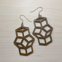 Geometric Lantern Earrings