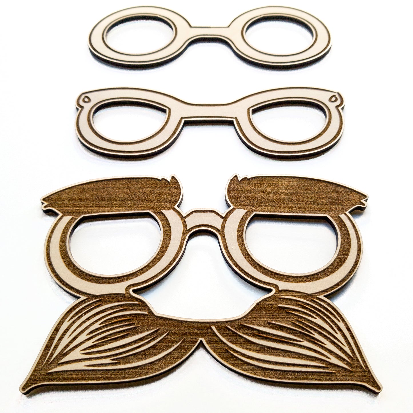 Glasses Photobooth Props (Set of 3)