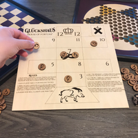 Classic Medieval Tavern Board Game: Gluckshaus