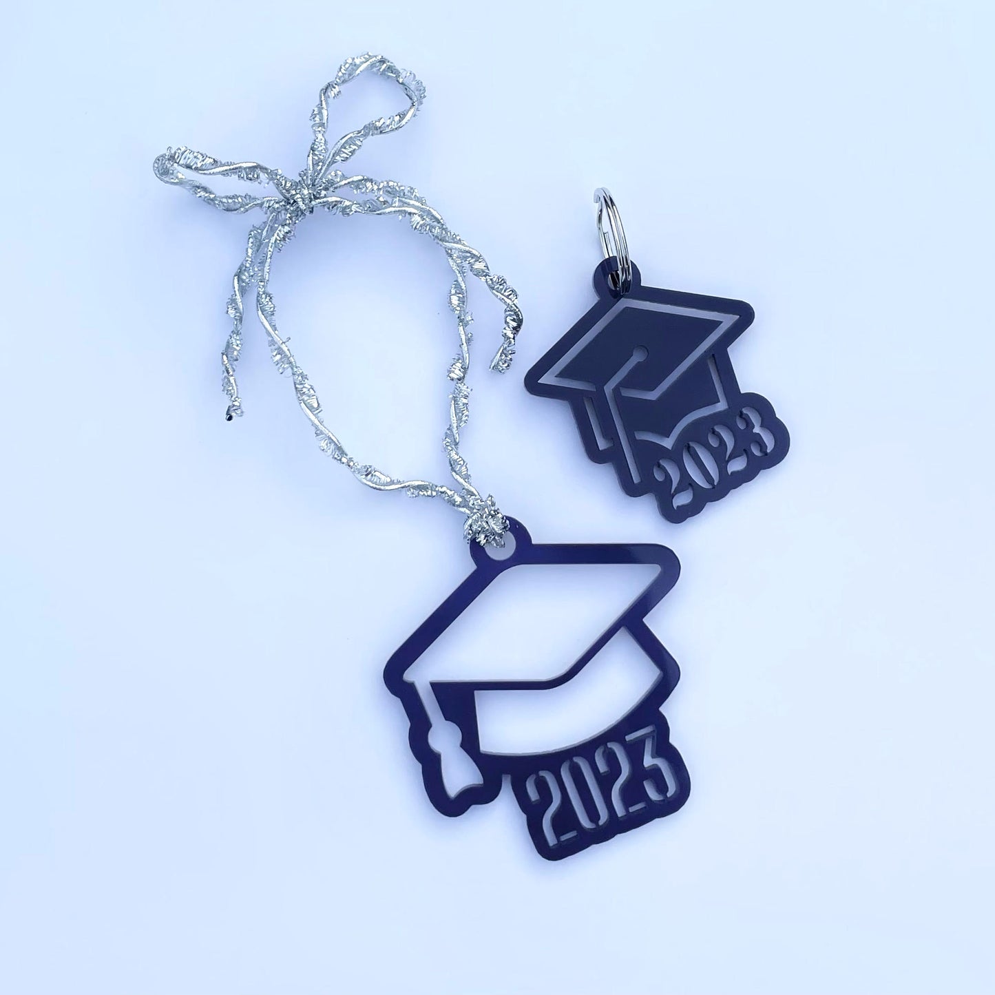 Graduation Cap Keychain / Mirror Hanger 2023 (Set of 2)
