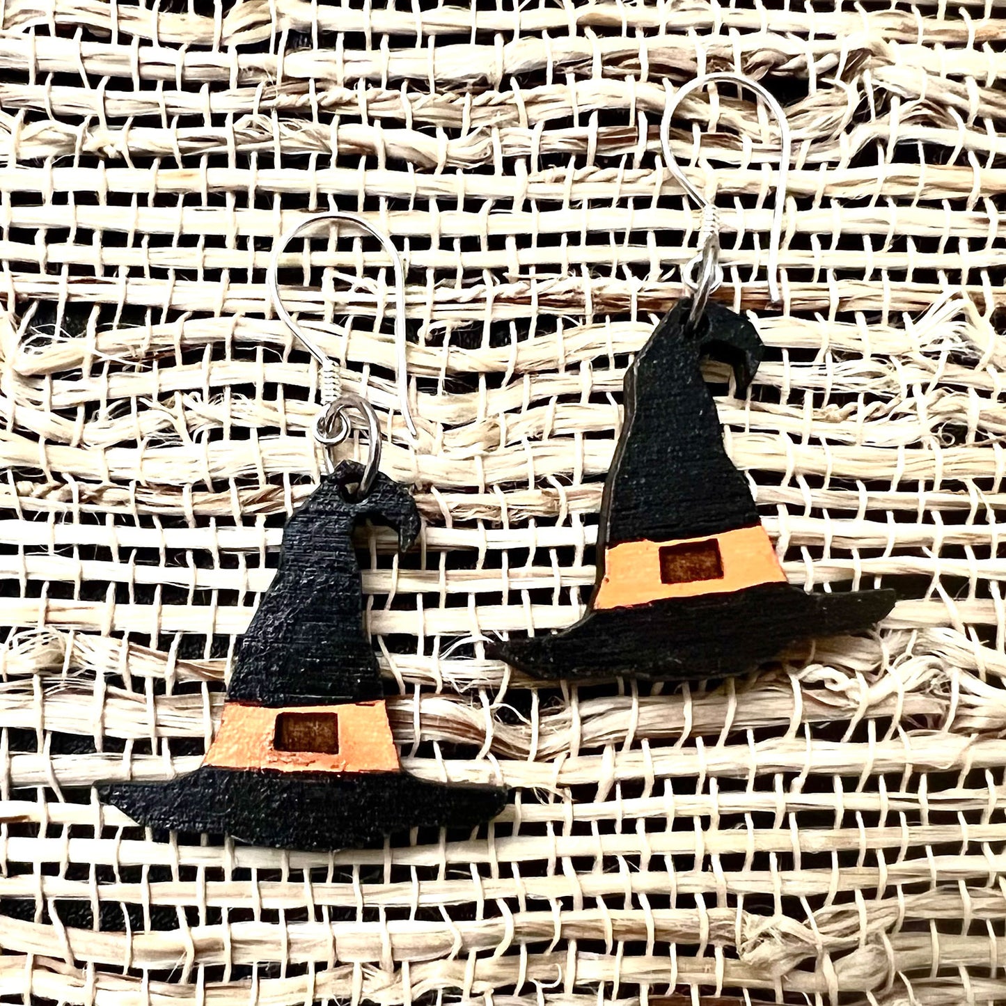 Halloween Witch Hat Earrings