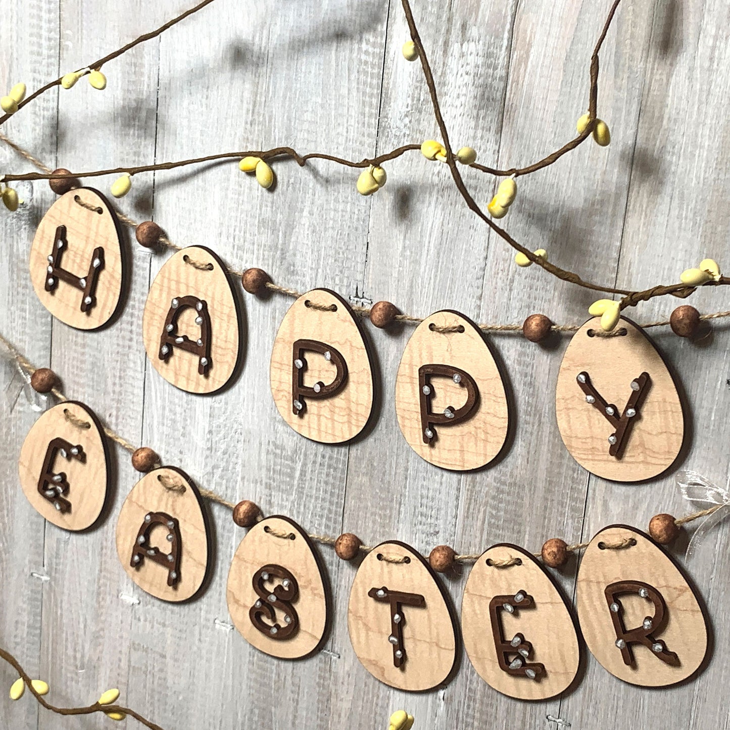Happy Easter Pussy Willow Banner Glowforge Shop happy-easter-pussy-willow-banner-glowforge-shop