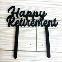 Happy Retirement Work Job Cake Topper