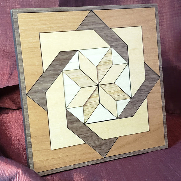 Heritage Wooden Quilt Block 1 Shop