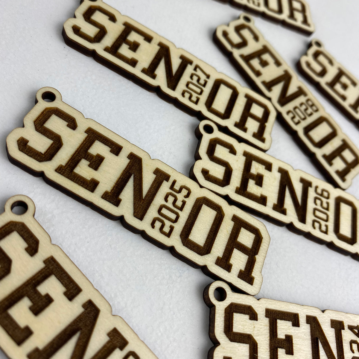 Senior Keychains 2023 - 2030 (Set of 8) – Glowforge Shop