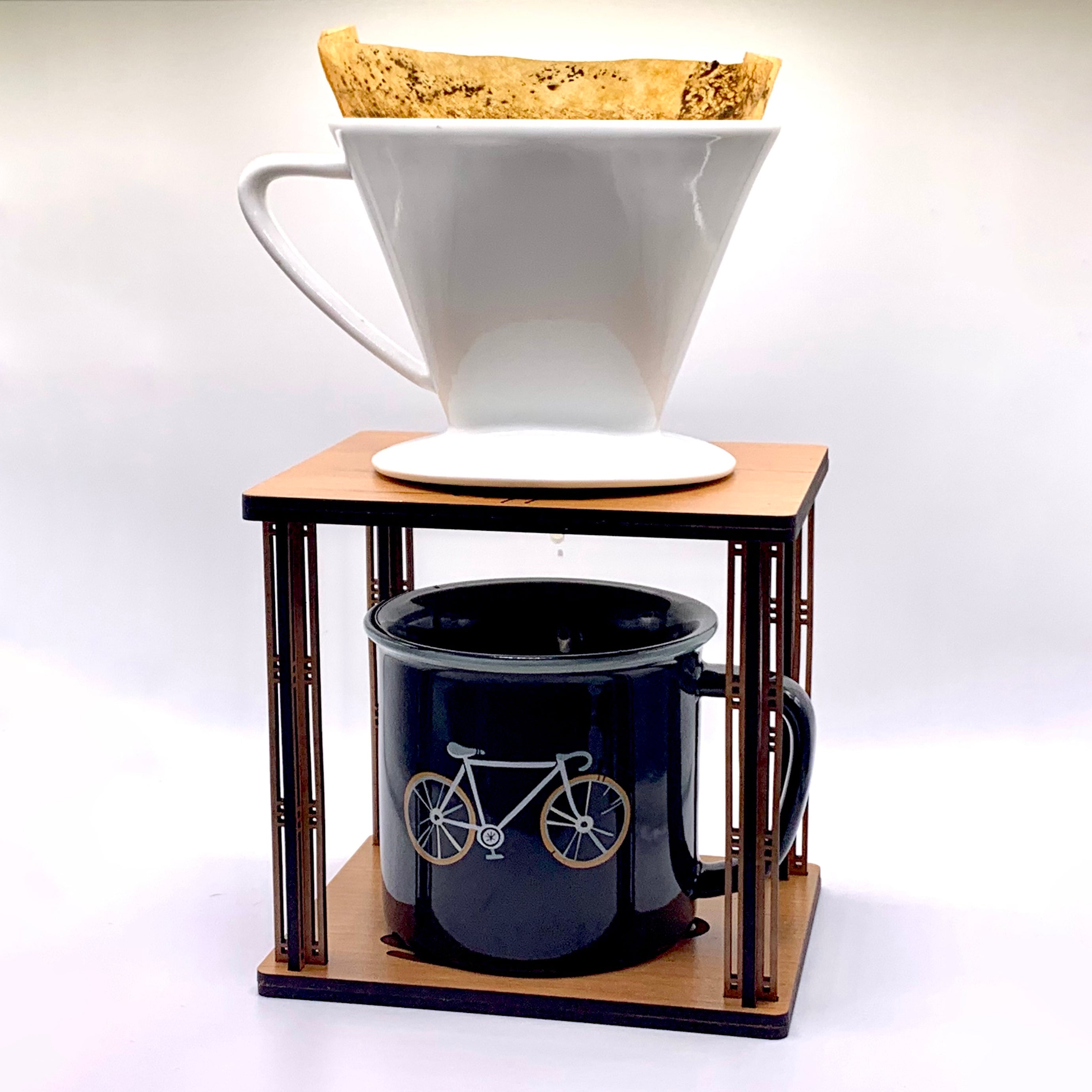 Pour over clearance stands