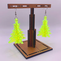 3D Tree Earrings
