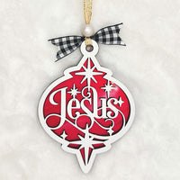 Jesus Christmas Ornament