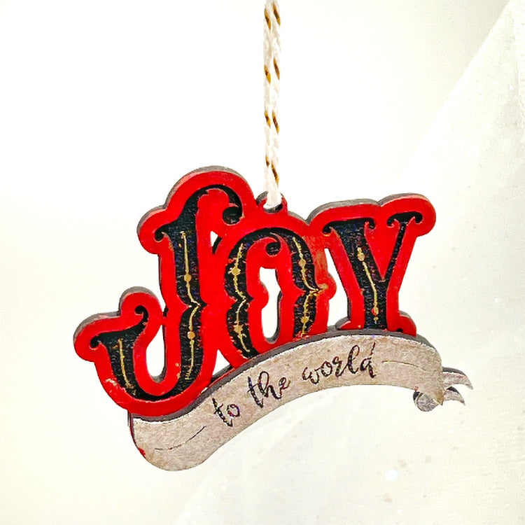 Joy to the World - Old Fashioned Ornament