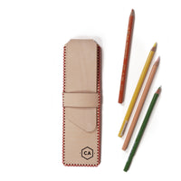 Personalized Leather Pencil Pouch