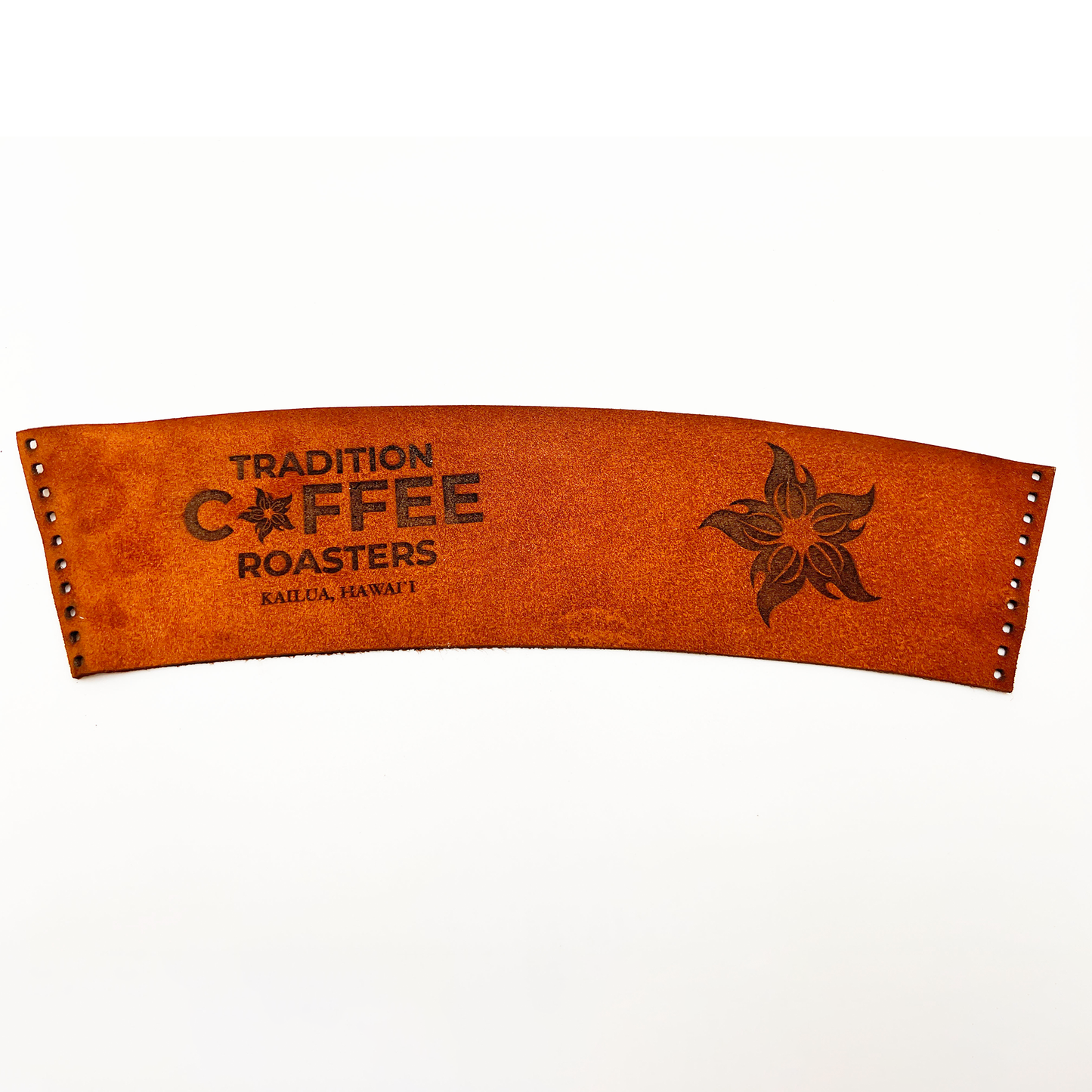 Leather Coffee Sleeve - Customizable