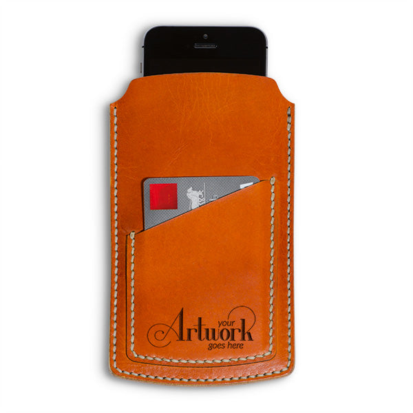 Leather Card Keeper Phone Pocket (iPhone 6 & 7)