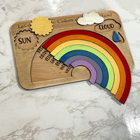 Let's Learn The Colors Of The Rainbow! Puzzle