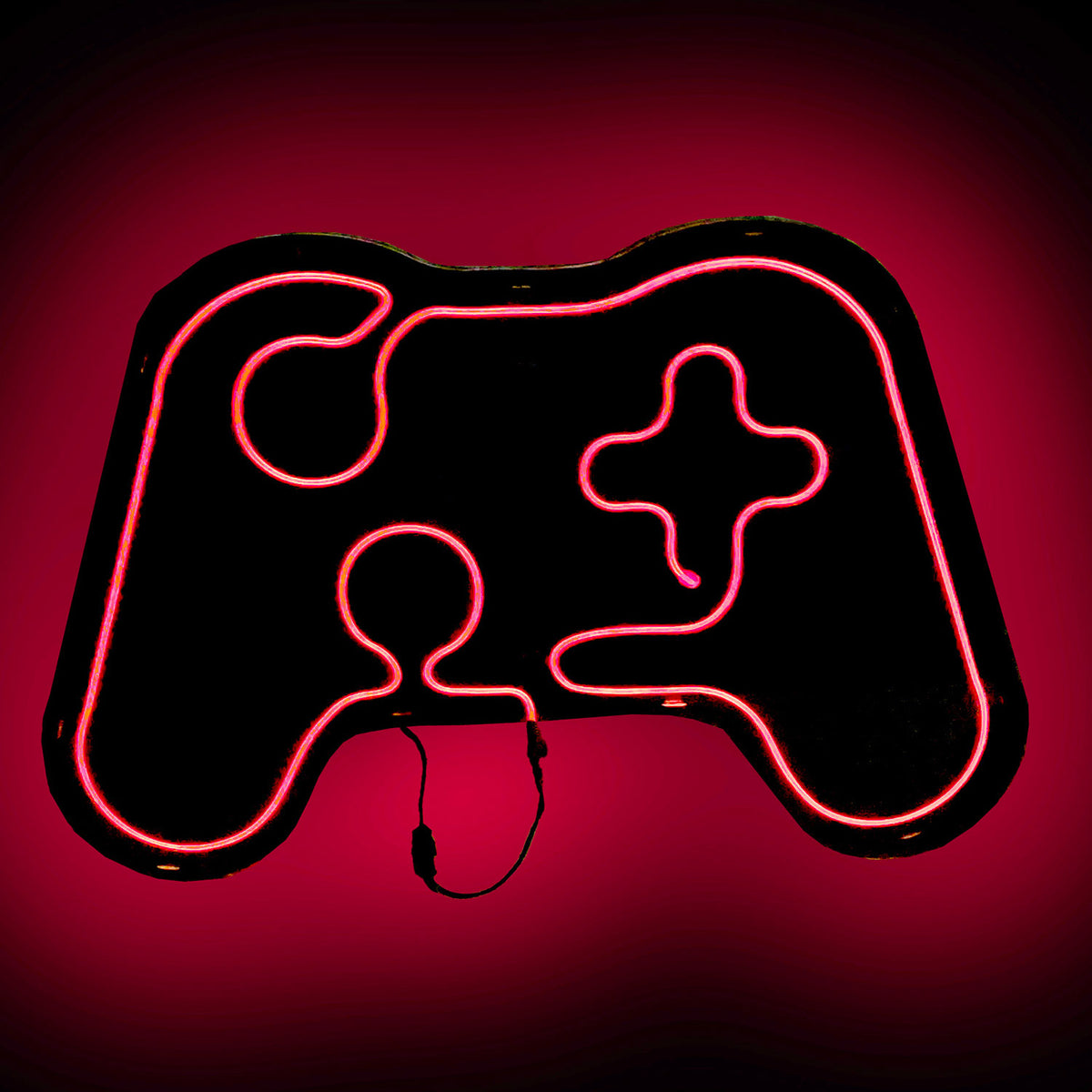 Game Controller Signs Lighted Game Controller Sign – Glowforge Shop