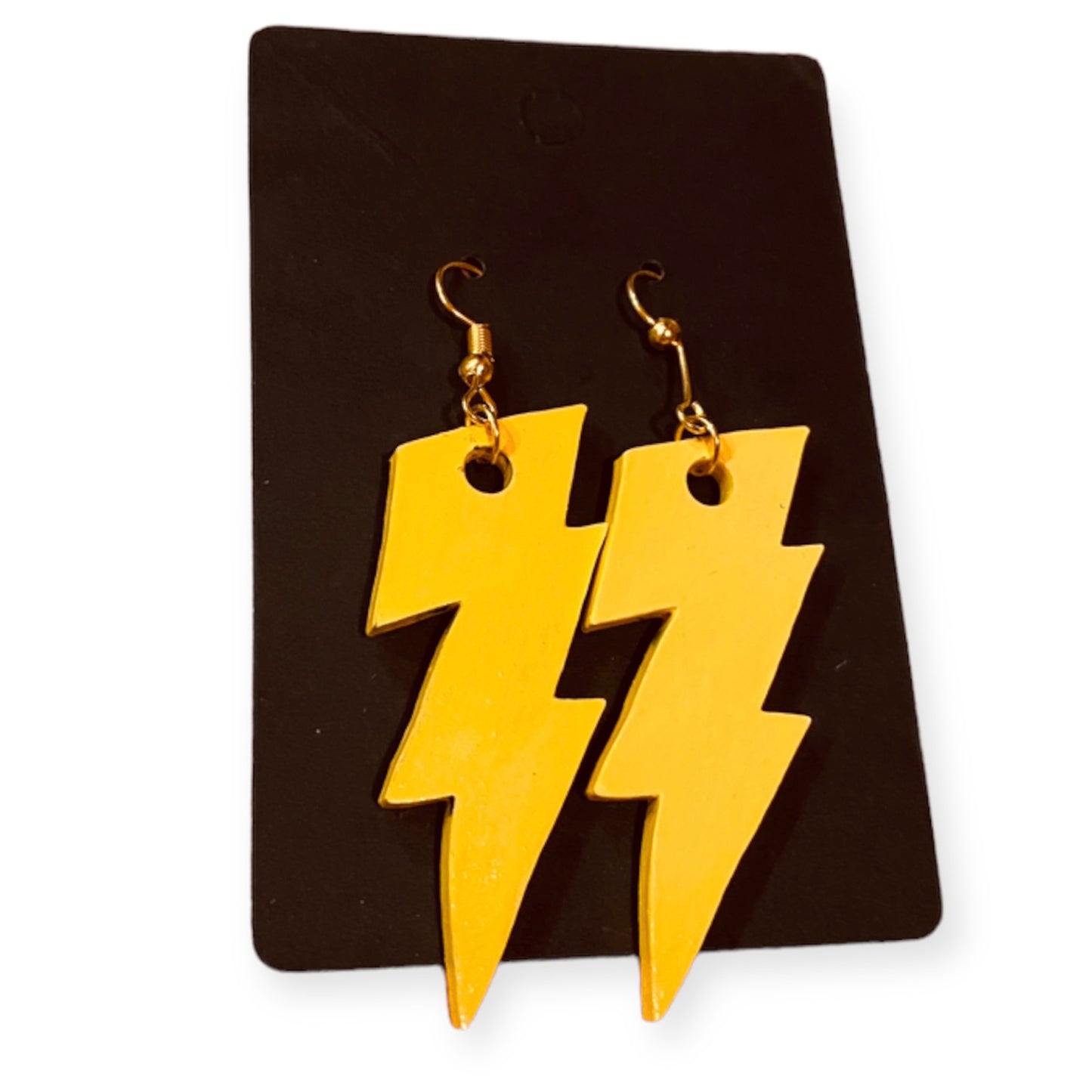 Lightning Bolt Electric Dangle Earrings