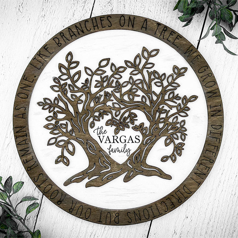Branch Sign Like Branches On A Tree Sign – Glowforge Shop