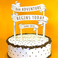 Mix & Match Cake Topper Banners (Set of 6)